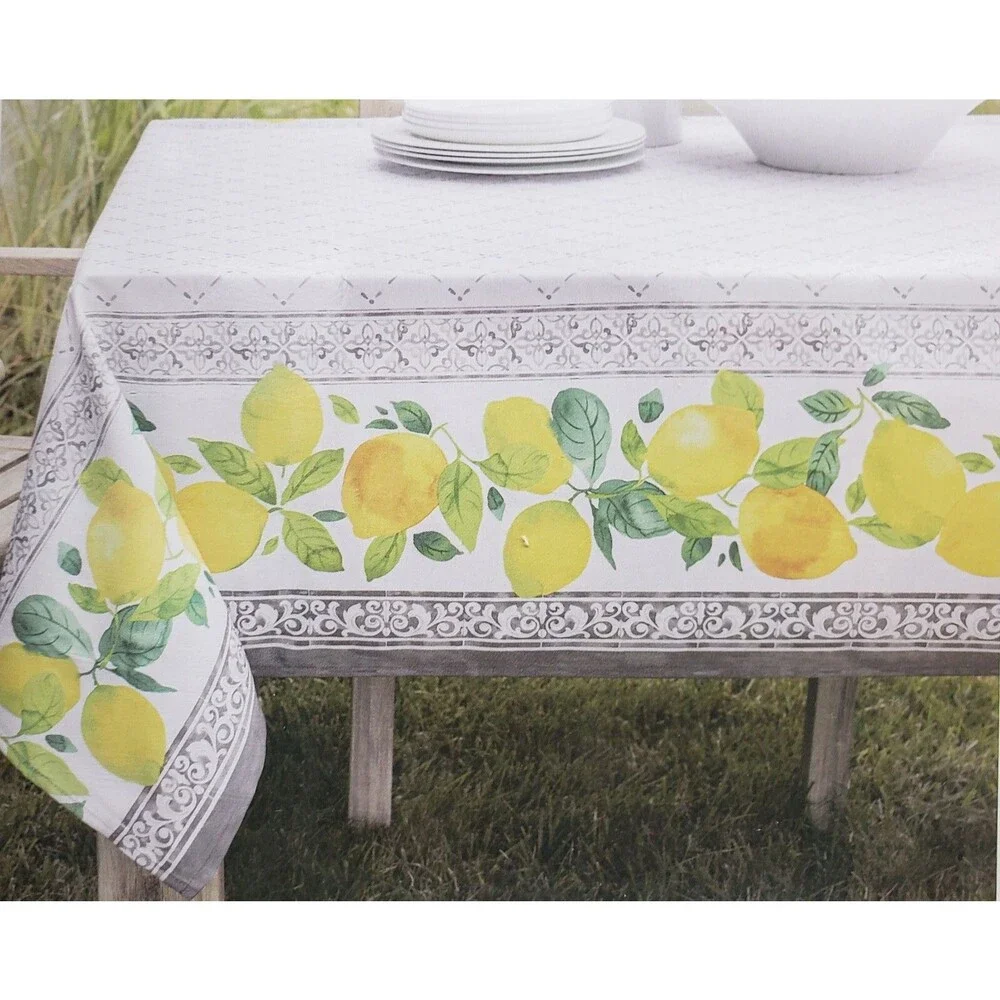 Printed Fabric Tablecloth 60